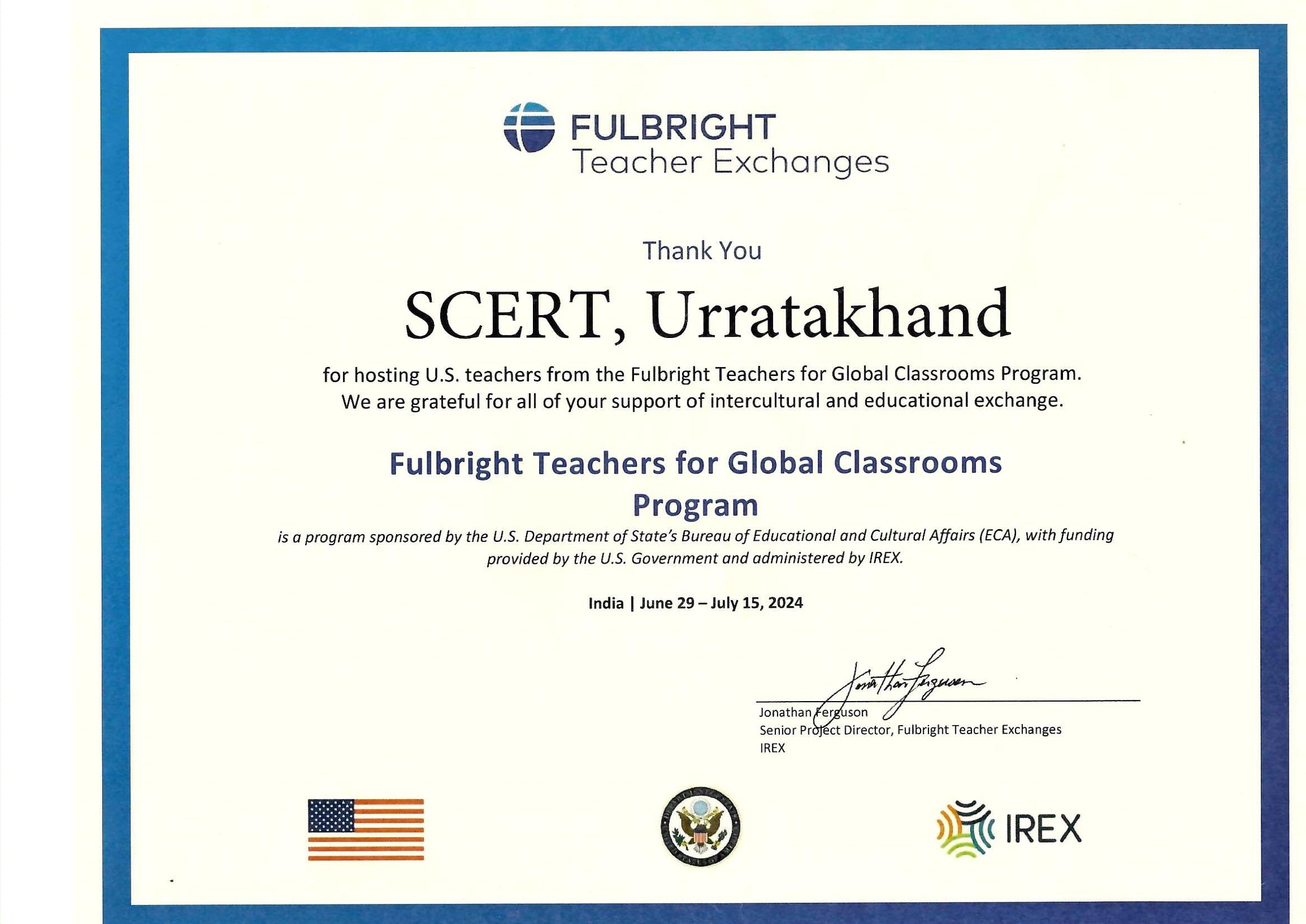 Fulbright TGC Program